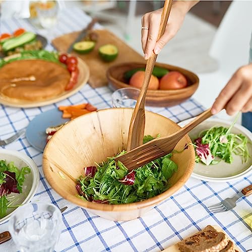 image for Mooues 12 Piece Wooden Spoons for Cooking, Wooden Utensils for Cooking