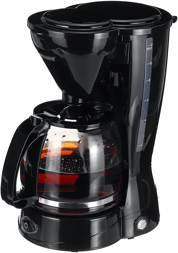 Electric Coffee Coffee Pot with Filter Drip Brewing Hot Brewer Boiled Coffee Tea Kettle Making Machine