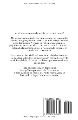 PENSAR DEMASIADO: Relatos, poemas y reflexiones