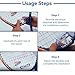 3pcs Tennis Racket Dampener, Racket Shock Absorber to Reduce Vibration & Noise, Tennis Racquets Vibration Dampener Accessories for Players of All Levels