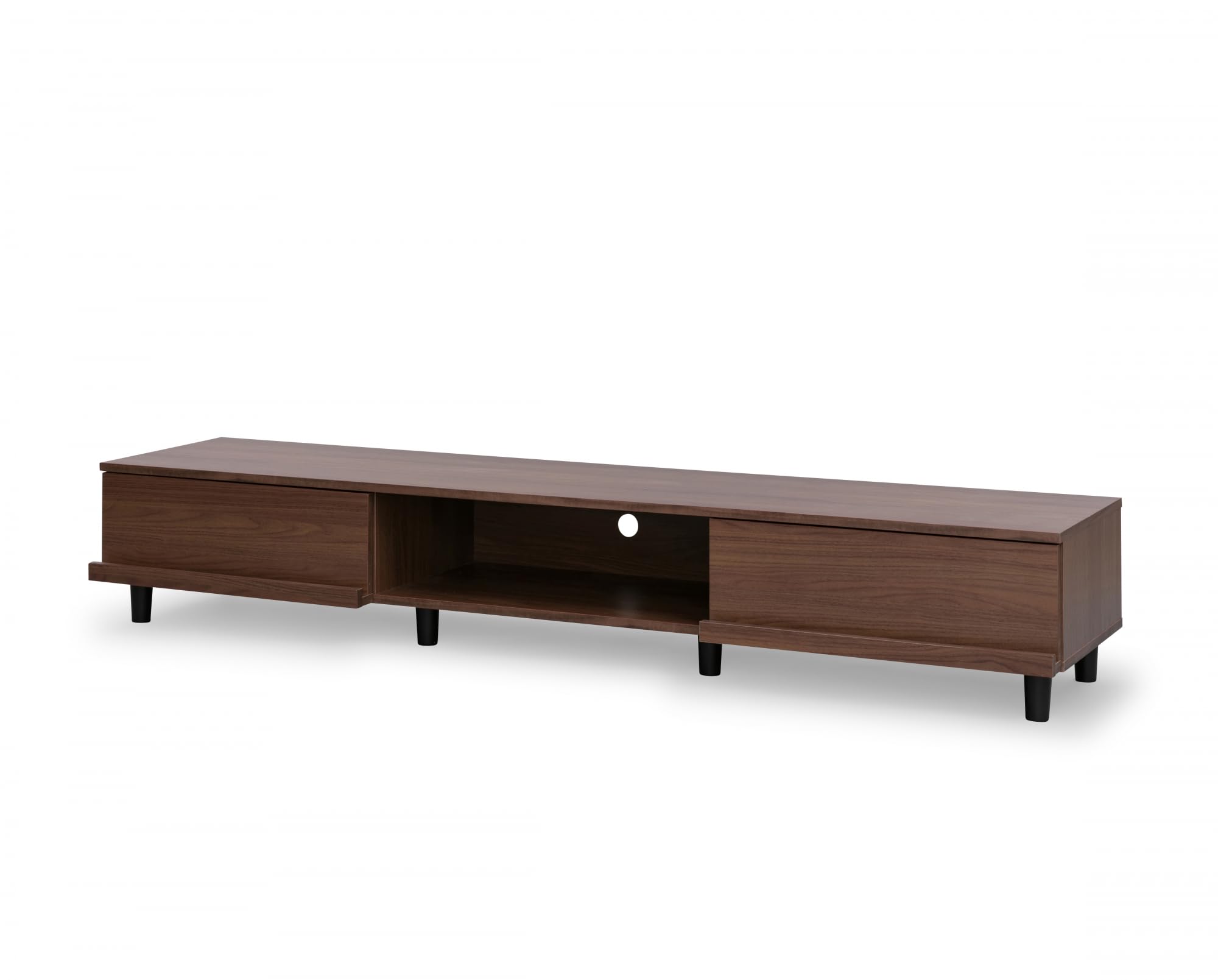Iris Ohyama, Mobile TV/TV da banco/Mobile TV/Mobile TV con ripiano/Mobile TV in legno/mobili tv, TV : 73 pollici, Ufficio, Casa - TV cabinet/shelf - BAB-180A - Marrone