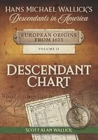 Hans Michael Wallick's Descendants in America: European Origins From 1623 1096975491 Book Cover