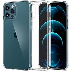Spigen voor iPhone 12 Pro Max Case Ultra Hybrid Hoesje -Crystal Clear