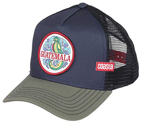 Casquette Coastal Guatemala Trucker réglable en mesh respirant style rétro