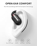 Écouteurs soundcore by Anker V30i à oreille ouverte, ultra-confortables, design léger, ajustement serré, crochets auriculaires ergonomiques, basses puissantes, 36 heures d'autonomie, Bluetooth 5.3, contrôle par application, appels clairs, écouteurs sans fil