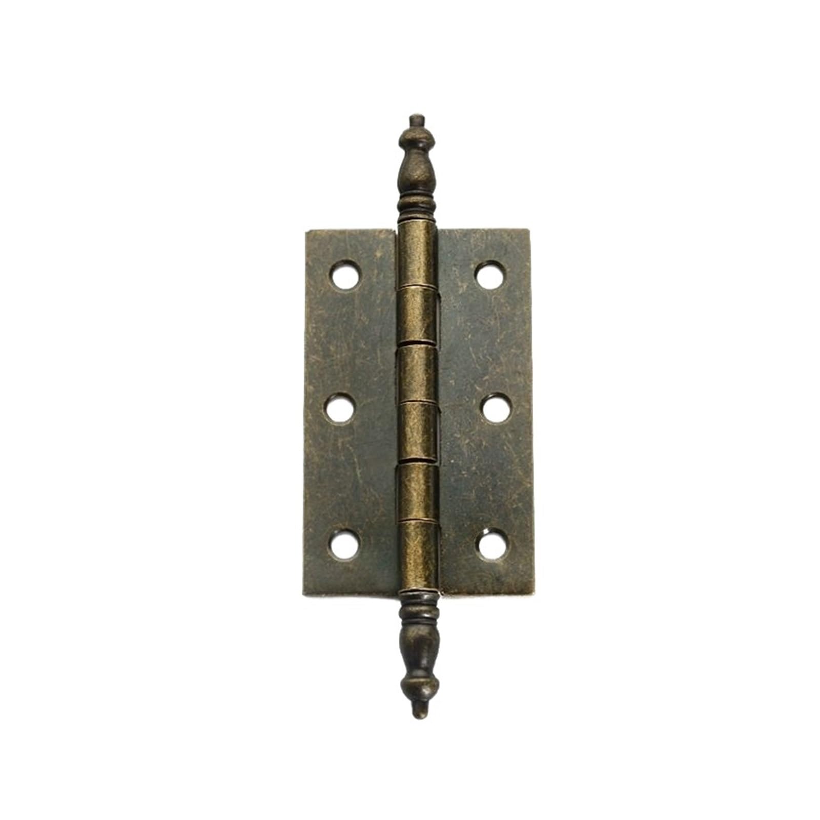 Charnières rétro en bronze antique 86x55mm avec vis pour meubles