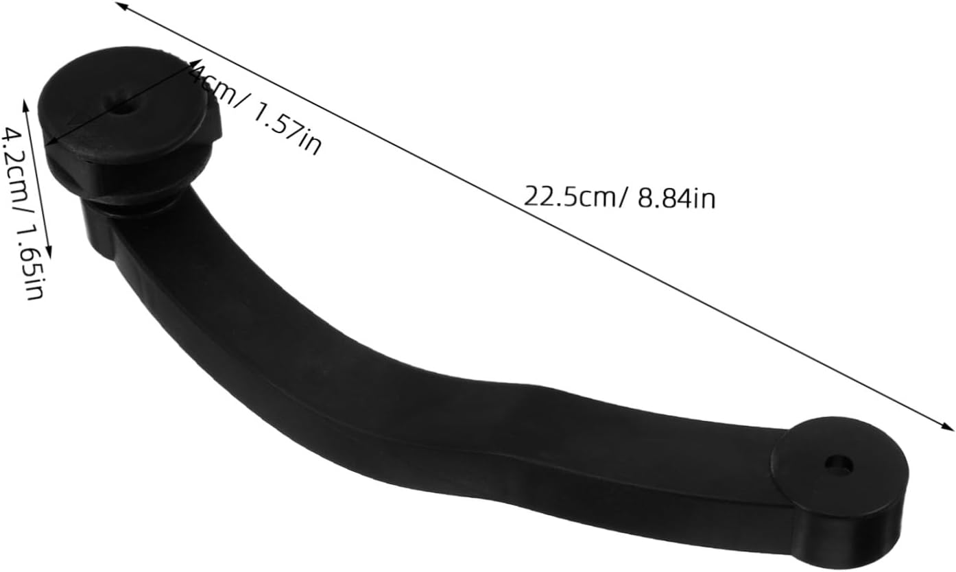 Wheel Balance Tool Plastic Caliper Handle 14mm Hole Black