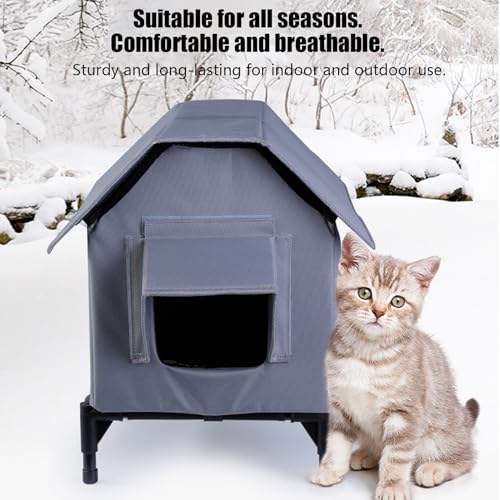 Caverne pour animaux station alimentation extérieur isolée haute performance