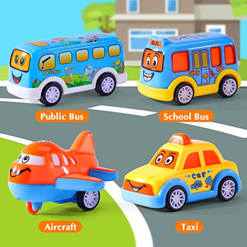 Ihaha Car Toys For Toddlers Boys, 5 In 1 Carrier Truck Transport Vehicles Car Toys For 1 2 3 4 5 6 Year Old Boys Toddlers Holiday Birthday Gifts, Car Trucks Friction Power Toys With Light Sound #TOP4