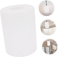 Vista 4 de Pantalla de cristal esmerilado Cilindro de luz colgante Cubierta de lámpara moderna