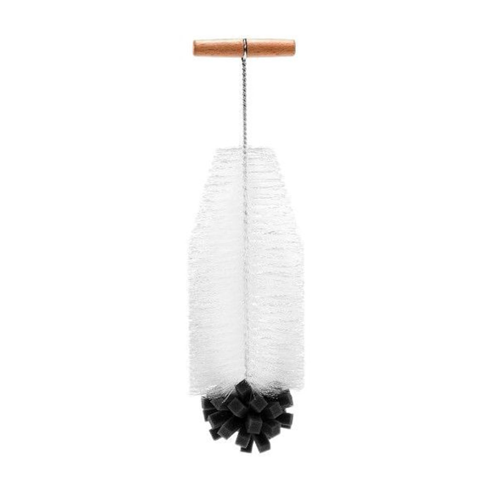 YWLUUOO Sturdy Efficient Bottles Scrubber with Nonslip Grip Efficiently Cleans Tall Mugs Flasks and Hard to Reach Area Nonrust Steel Bottles Brush