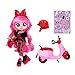 Cry Babies BFF Lady's Scooter - Girls and Boys Ages 5 and Up, 7.8 Inch Doll, Multicolor