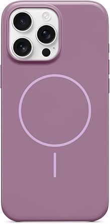 Beats Funda para iPhone 16 Pro Plus – MagSafe, Funda Resistente a los arañazos, Delgada, Interior de Microfibra – Malva Noche