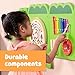 SPARK & WOW Crocodile Activity Wall Panels - Ages 18m+ - Montessori Sensory Toy - 8 Activities - Busy Board - Toddler Room Decor