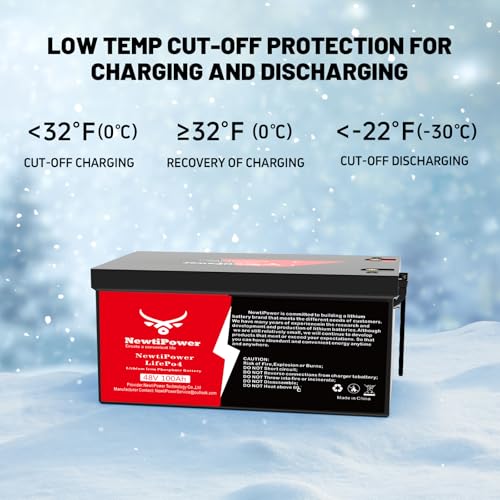 Image of 48V 100Ah Golf Cart Lithium LiFePO4 Battery with 200A BMS Grade A Cells Deep Cycle Rechargeable Battery,10000+ Cycles,Perfect for Golf Cart,Off Grid Applications (48V 100Ah)