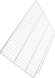 Happyyami Heavy Duty Metal Wire Refrigerator Shelf Organizer Removable Freezer Divider Iron Wire Fridge Separator for Home Commercial Use 1-Piece