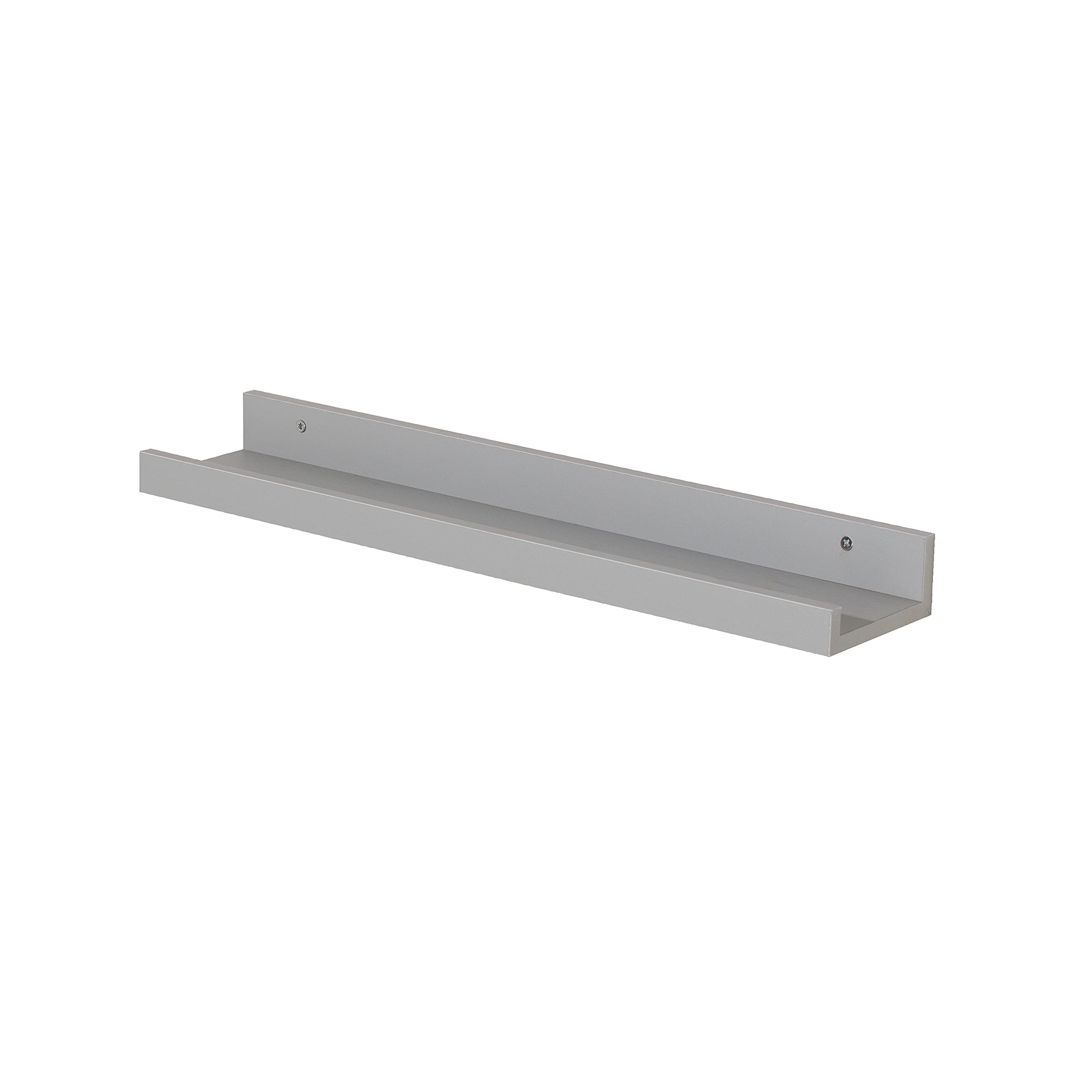 Core Products Grey Dura Display Shelf Kit, Lipped Edge, Foiled Finish - Medium
