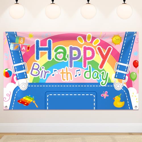 Backdrop Happy Birthday Decorations Party Supplies Banner Photo Background