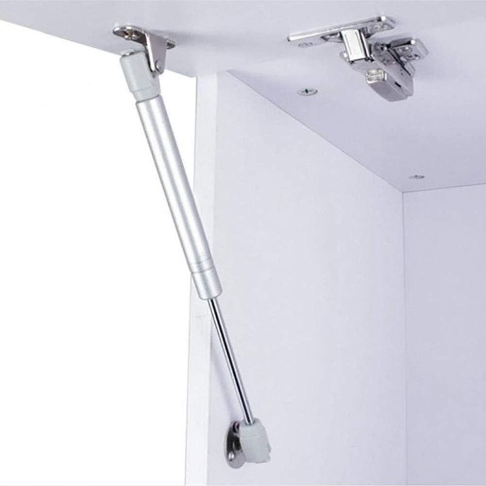 2Pcs 40N/8.8lb Gas Strut Lift Support Cabinet Door Lift Pneumatic Support(Silver) - Image 4