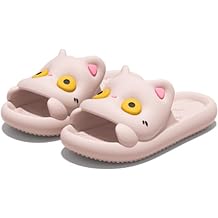 Women Sliders Sandals Cute cartoon Summer Slippers Quick Drying Bathroom Pool Beach Shower Slip On Shoes