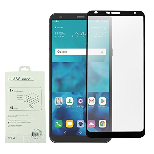 Eaglecell - For Lg Stylo 4 (2018) - 3D Edge Tempered Glass Screen Protector - Black Frame #TOP1