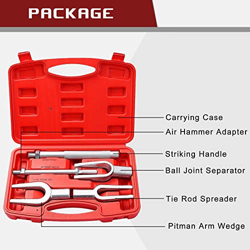 Ztech Dasbet Ball Joint, Tie Rod, And Pitman Arm 5-Piece Tool Separator For Cars And Light Trucks #TOP1