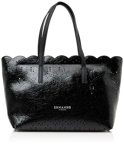 Ermanno Firenze Terra, sac mixte élégant en toile robuste avec finitions soignées
