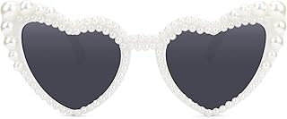 YOGFIT Heart Sunglasses for Women Fashion Classic Love Eye Protection Sunglasses Vintage Cute Heart Sunglasses