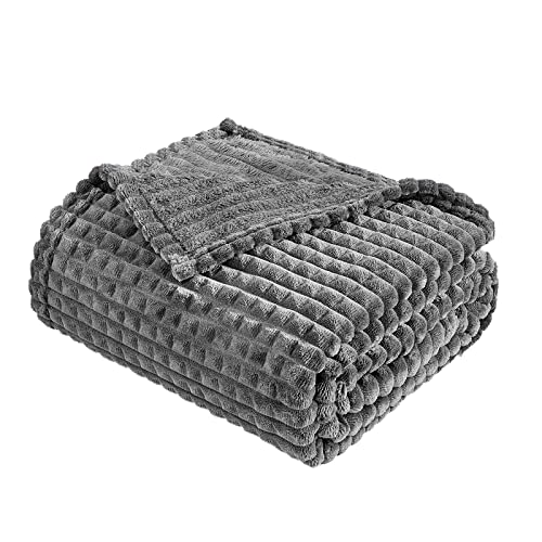 Couverture polaire douce flanelle KASYLAN plaid chaud toutes saisons lit et camping - 7