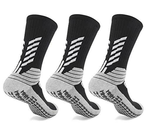 Mohsily Grip Socks Men Non Slip Socks Mens Soccer Accessories Hospital Socks For Men With Grips Football Accessories Equipment #TOP5