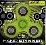 Oasis Supply Glow in The Dark Ultra Fast Hand Spinner, Colors Vary 1 Count