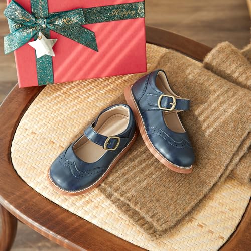 Image of Otter MOMO Toddler /Little Girls Mary Jane Slip-on School Uniform Party Dress Shoes