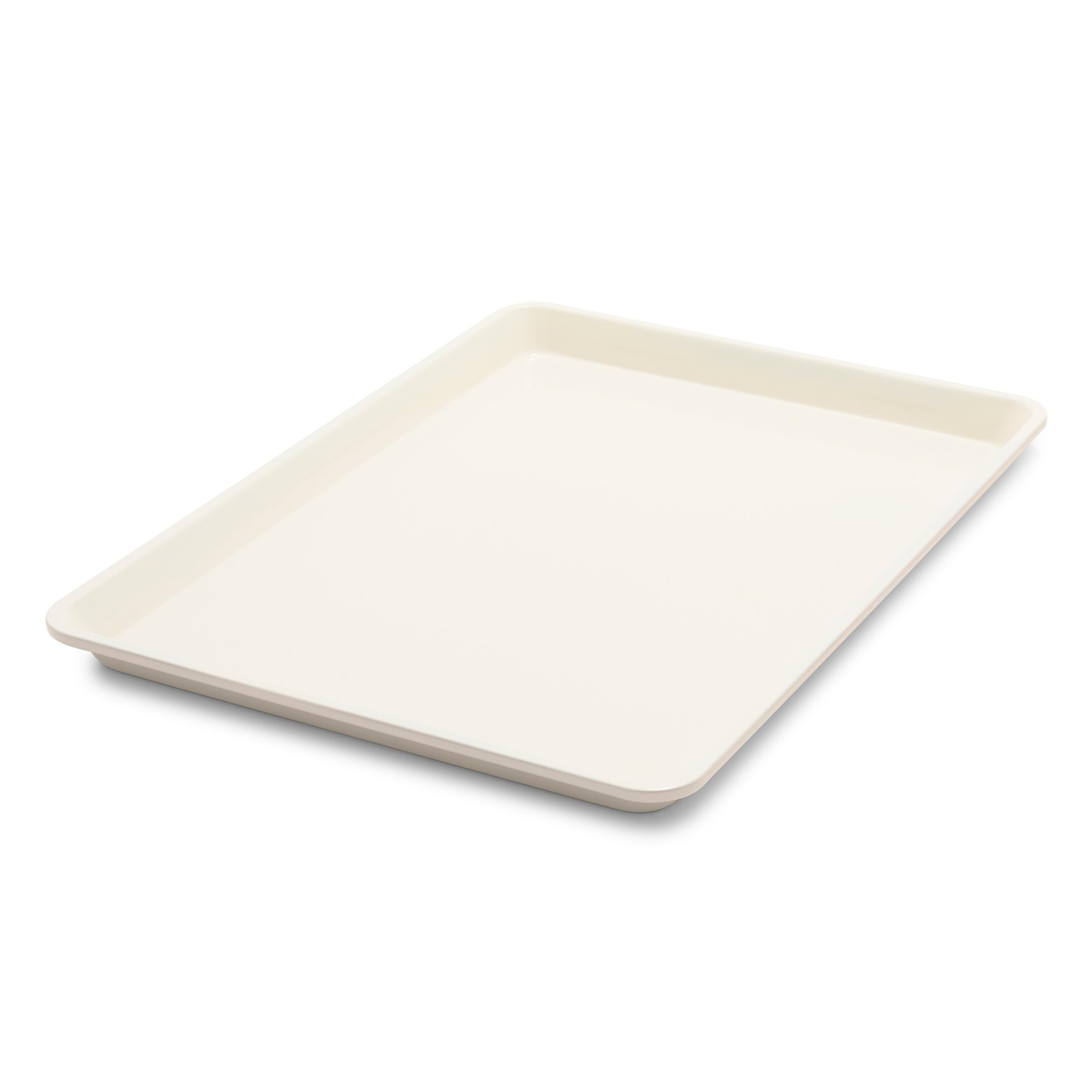 GreenLife Bakeware 18” x 13” Half Cookie Sheet Baking Pan, Non-Toxic PFAS-Free Healthy Ceramic Nonstick, Oven Safe to 450°F, Easy Release, Even Heating, Easy Clean, Taupe