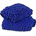 anngrowy Car Wash Mitt 2 Pack - Extra Large Size Clean Tools Kits- Premium Chenille Microfiber Winter Waterproof Cleaning Mitts Sponge - Washing Glove with Lint Free & Scratch Free