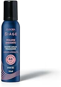 Eudora Siàge Mousse Volumizador Volume Imediato 150ml