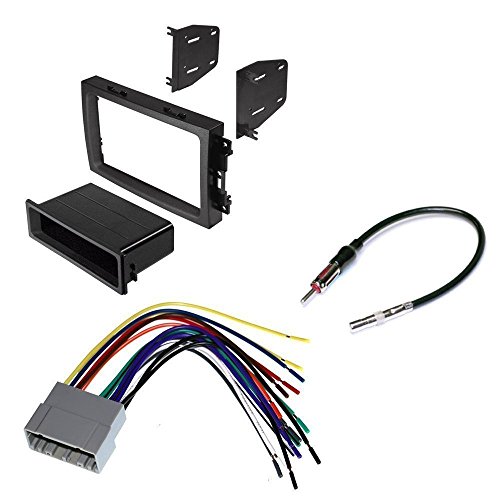 Absolute USA ABSCDK649 Compatible with/Replacement for Car Radio Stereo Dash KIT for Dodge Charger 2006-2007