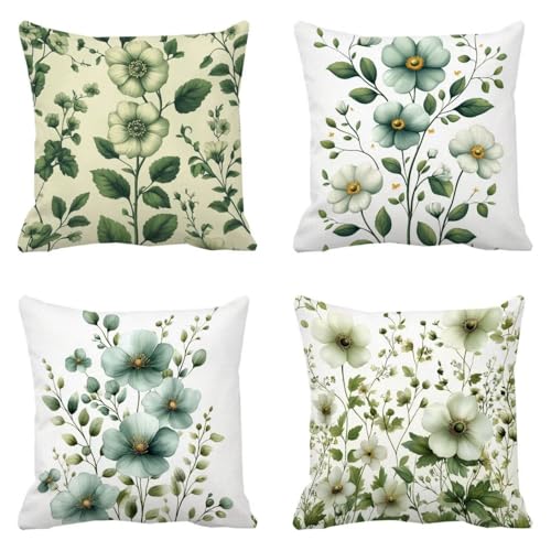 Coussin canapé vert pastorale de qualité supérieure pour maison