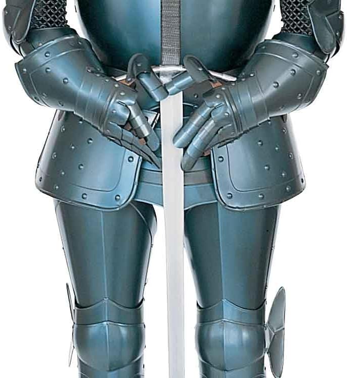 Medieval Full Body Suit of Armor Halloween Reenactment