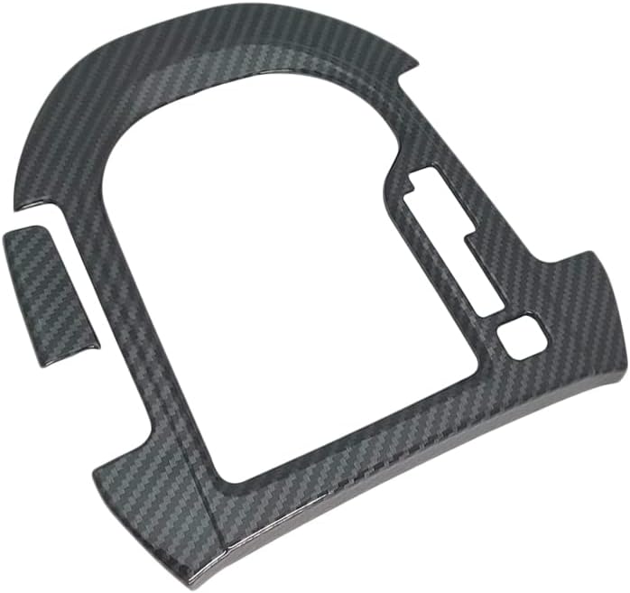 Riloer Center Console Gear Shift Panel Cover Trim, Carbon Fiber, Compatible with Kia Forte GT GT-Line 2019-2023