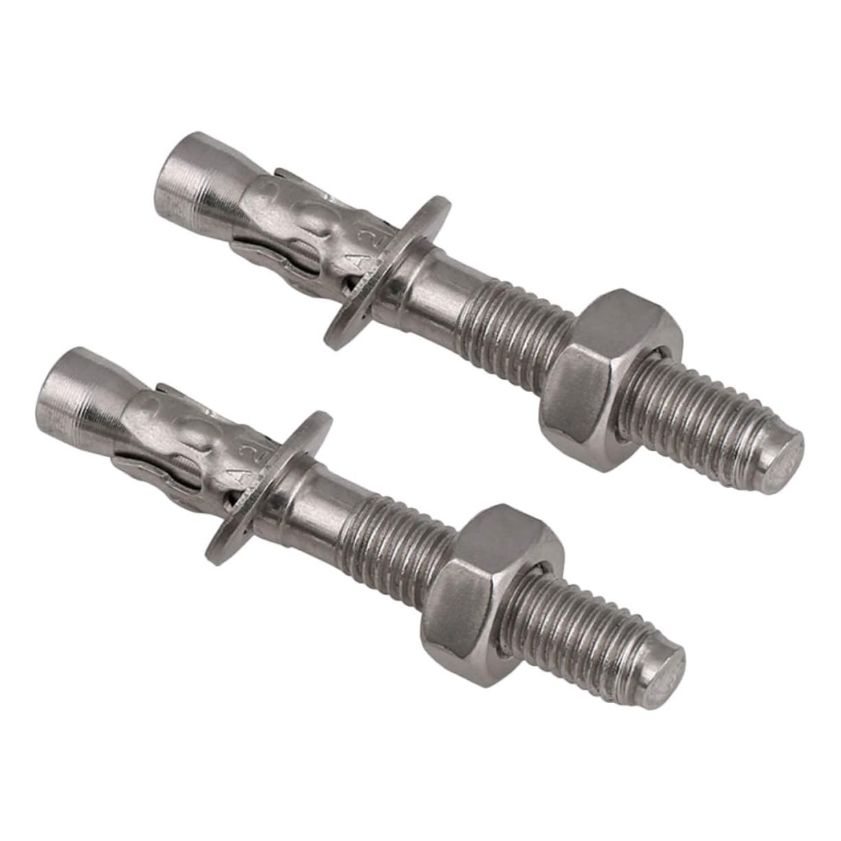 FUNOMOCYA Stainless Steel Concrete Wedge Anchors Expansion Screws Aesthetic Secure Wall Fixing