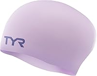 Vista 9 de Gorro de natación TYR, de silicona, ideal para pelo largo, no se arruga