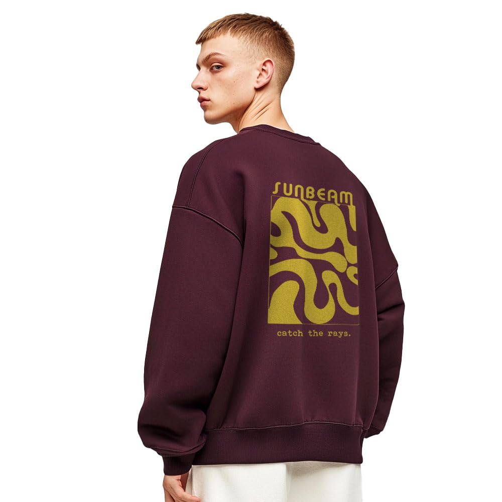 nobero Men Cotton Blend Crew Neck Sweatshirt-picture-15