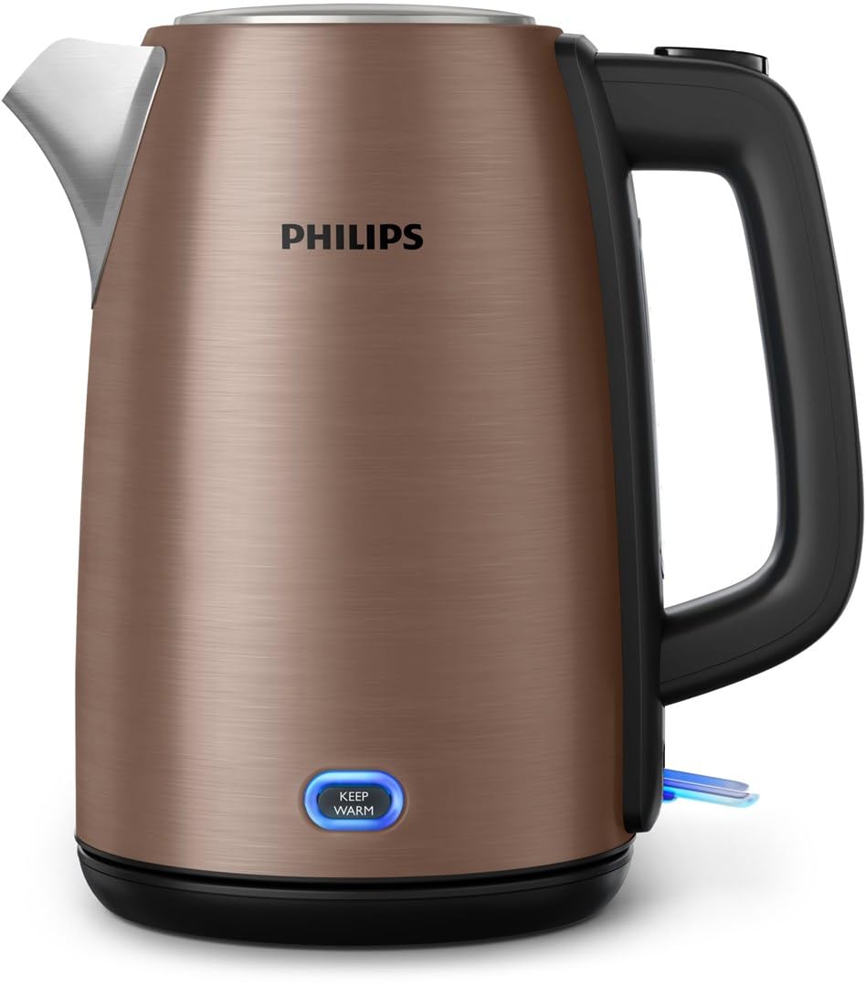 PHILIPS VIVA COLLECTION HD9355/92 TETERA ELÃ‰CTRICA 1,7 L 2060 W NEGRO, COBRE