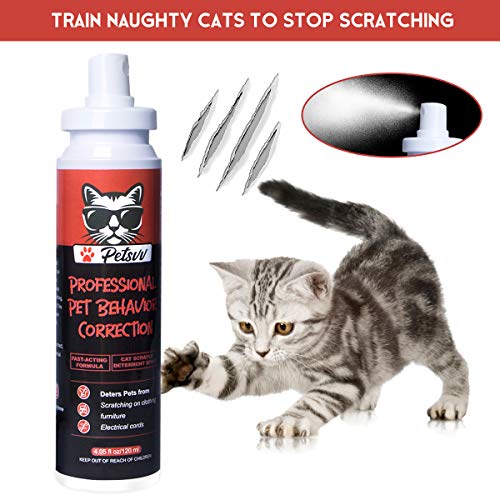 image for QUTOP Cat Spray for Scratching - Cat Scratch Deterrent for Kittens and