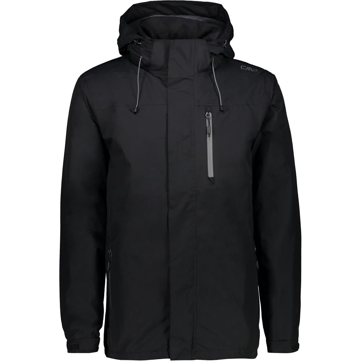 CMP - Man Jacket Zip Hood With Ventilation, Anthracite, 60