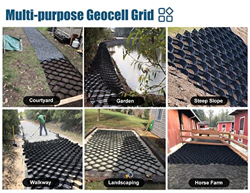 Géogrille renforcement sol pente stabilisateur gravier berge - 7
