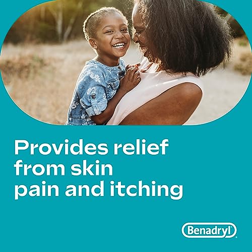 benadryl extra strength itch cooling spray topical analgesic spray with diphenhydramine hci amp zinc acetate skin protectant for fast relief from insect bites travel size 2 fl oz