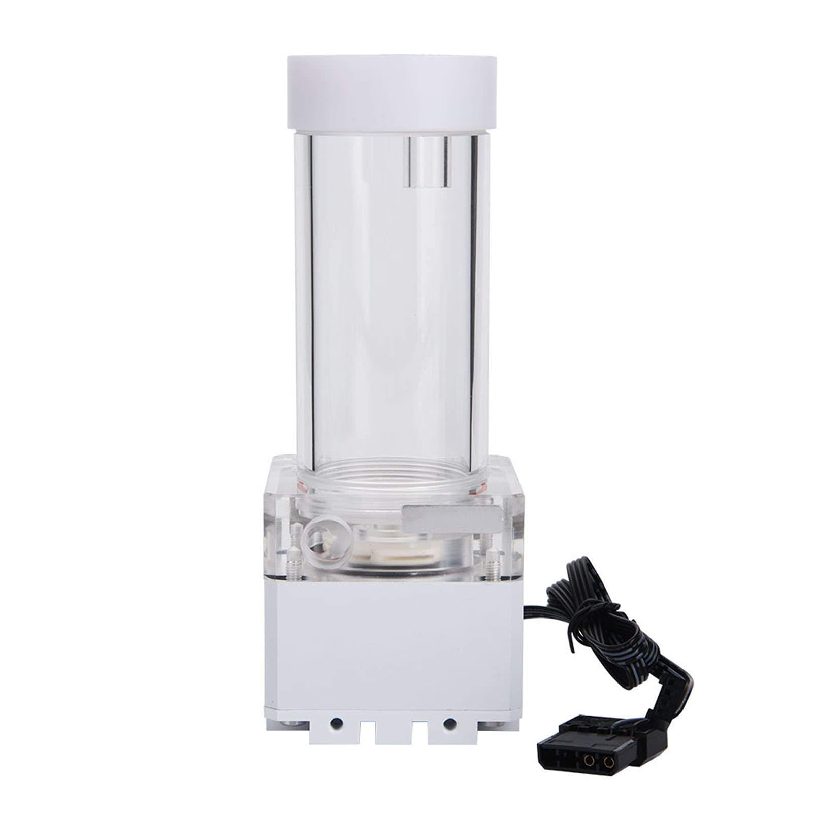 Kit Refrigeración Líquida PC RGB, Bomba Depósito Integrado 17cm Compatible with PUB FS6PD, 800L/H Alta Presión 4M, Enfriamiento CPU Personalizado Silencioso para Gaming