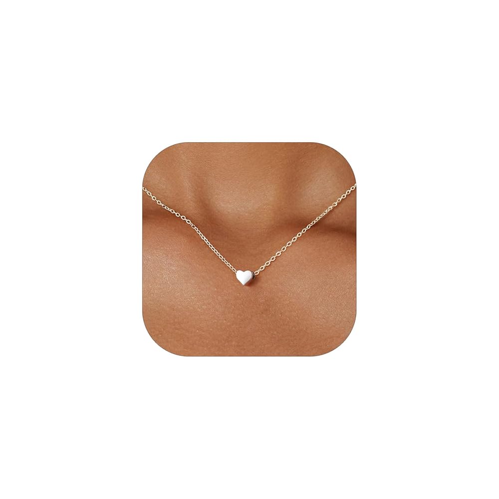 Amazon.com: ChicSilver Silver Necklace for Women Tiny Small