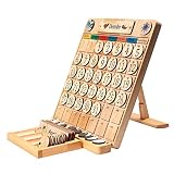 SkoolHQ Wooden Calendar for Kids - Classroom Calendar for Kids to Learn Seasons, Months & Days of th